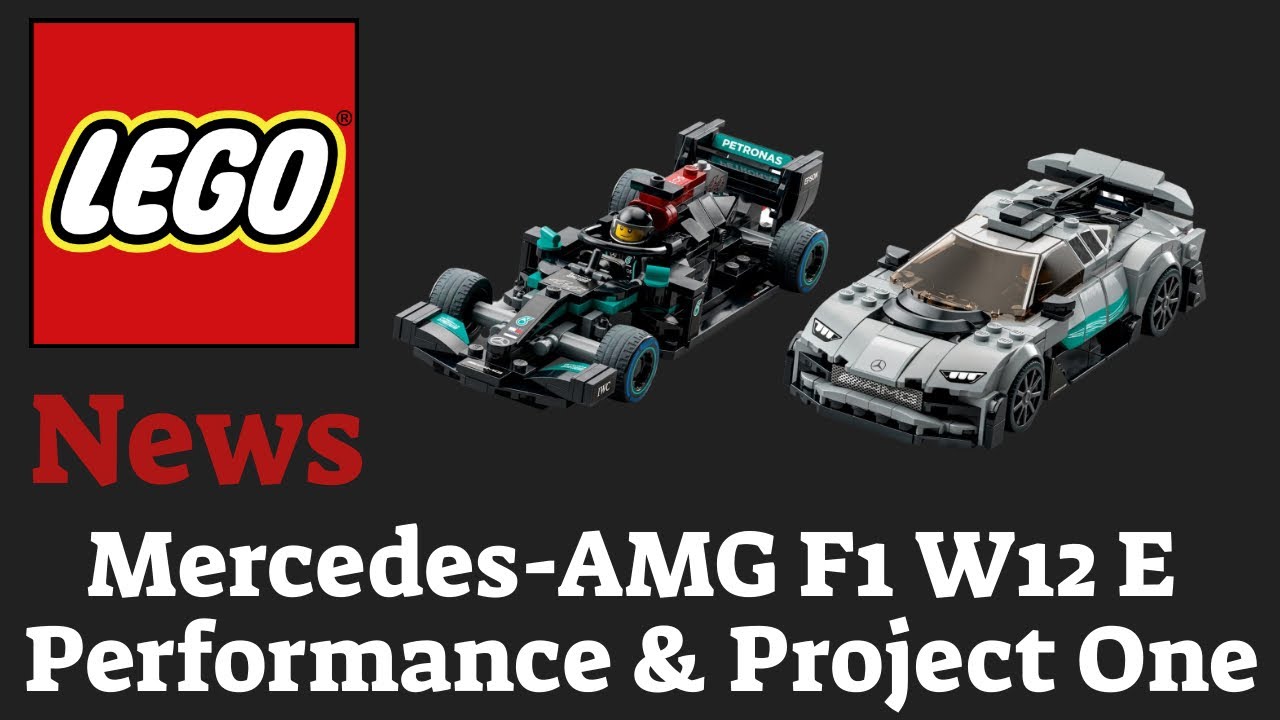 LEGO Speed Champions - Mercedes-AMG F1 W12 E Performance a Mercedes-AMG Project One