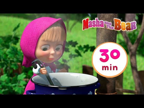 Masha and the Bear 🤣🤸 YES, IT'S RECESS! 🤸🤣 Best 30 min ⏰ cartoon collection 🎬 Jam Day День варенья Video