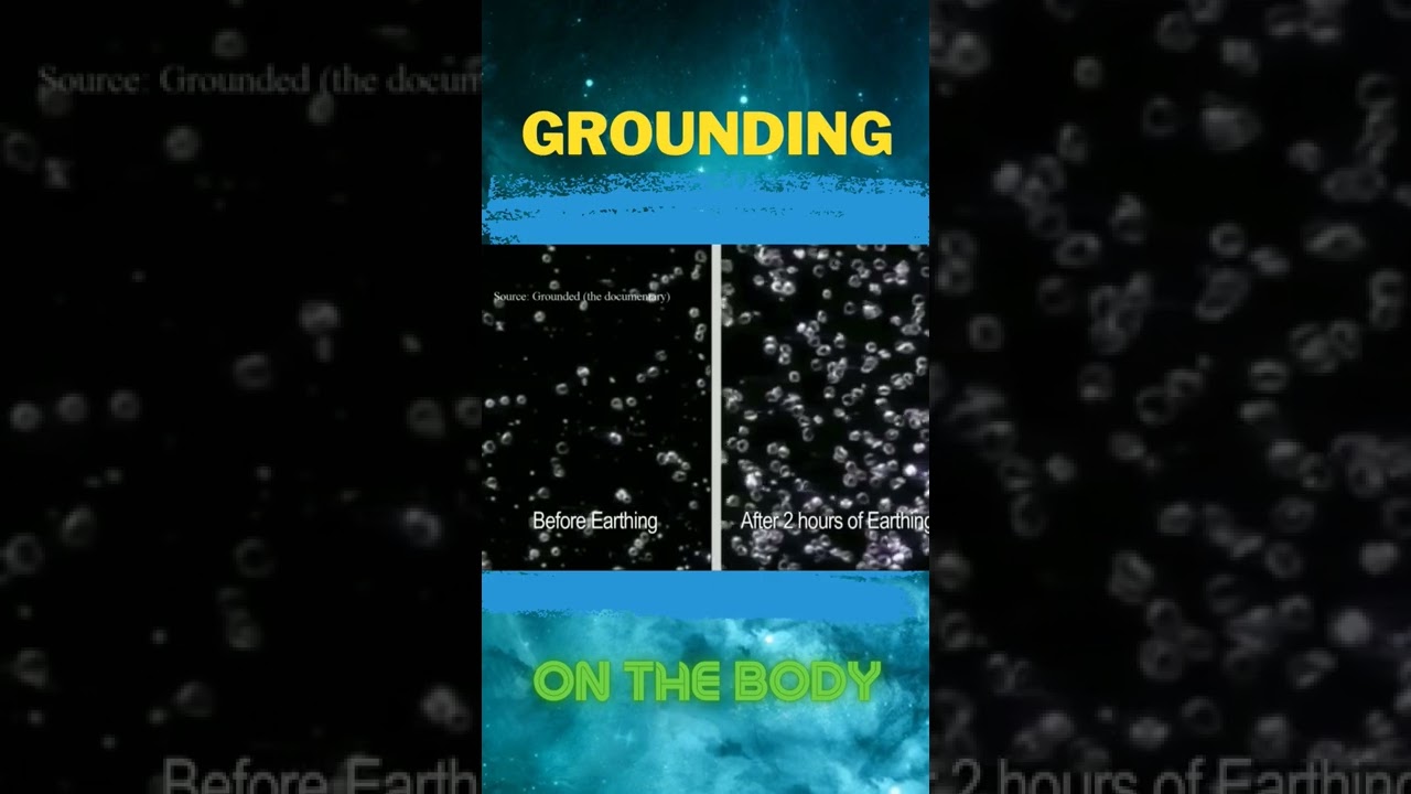 How grounding helps blood deliver oxygen and nutrients to your cells