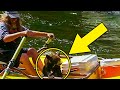 Man Makes Stunning Discovery After A Baby Bear Jumps Into His Raft