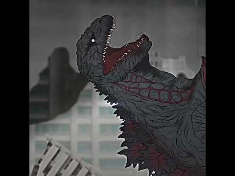 MUSHROOM CLOUD GODZILLA VS SHIN GODZILLA PART 5 #shortsviral #mushroomcloudgodzilla #godzilla #edit