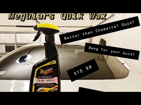 Reviewing Meguiars Ultimate Quik Wax - My HONEST Opinion