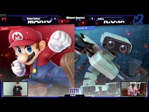 FiTM 28 - Danny Fathom (Mario) vs Balltze (ROB) - Winner's Quarters