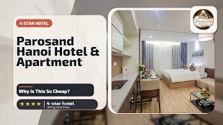 PAROSAND HANOI HOTEL & APARTMENT - Why Is This So Cheap? | Hanoi, Vietnam🛏️