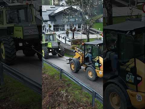 #mbtrac 1300 am Limit, CATerpillar Radlader, Krantransport, #6cylinder #fail, #oldtimer #classic AT