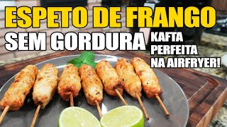 Fat-Free Chicken Skewer: Perfect Kafta in the Airfryer!