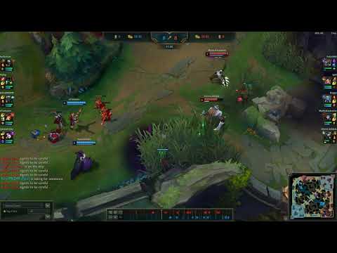 League of Legends Urgot (premade with Pyke mid) vs Nasus top, Ranked, S