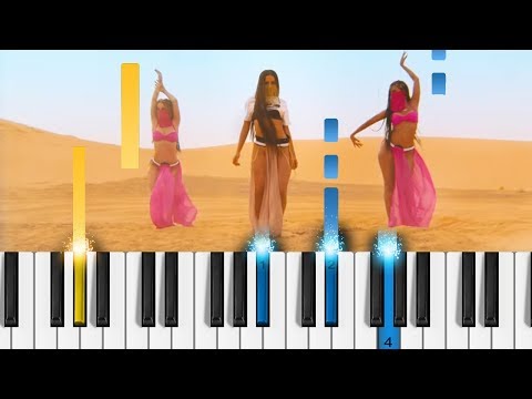 Major Lazer - Sua Cara (feat. Anitta & Pabllo Vittar) - Piano Tutorial - Como tocar Sua Cara