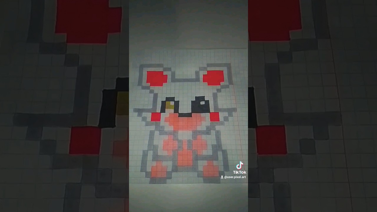 PIXEL ART✨ #fnaf #pixel art idea #art #drawing #drawingtutorial #foryou #fypシ