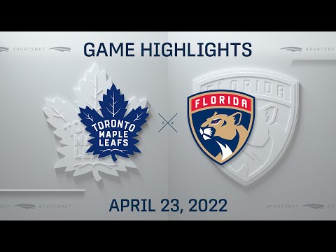 NHL Highlights ' Maple Leafs vs. Panthers - Apr 23, 2022