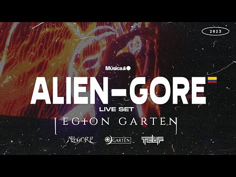 Legion-Garten: Alien-Gore Hardtek/Tekno Live Set @ Warehouse Rave, Colombia
