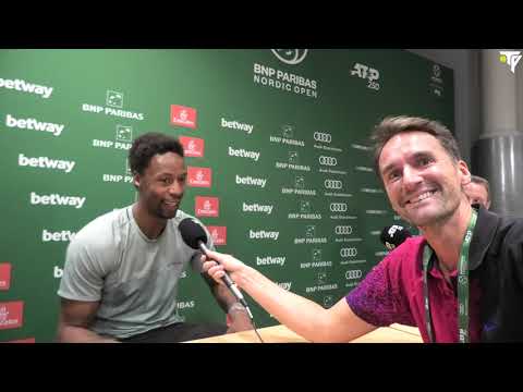 Segerintervju med Monfils: "Hur visste du"? 🃏♠️ - Stockholm Open 2023