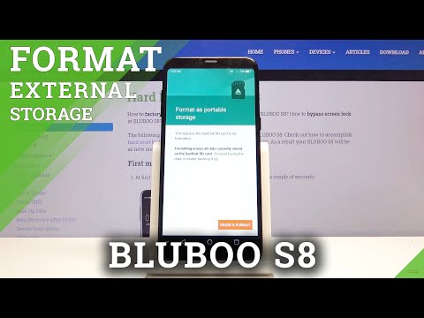How to Format SD Card on Bluboo S8 - Remove Data from Memory Card