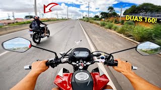 O PRIMEIRO MOTOVLOG COM A TITAN 160 ! 2 CG !