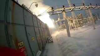 Фидер электрический на подстанции