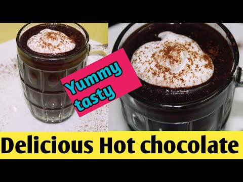 Thick Hot Chocolate Recipe  / How to make Delicious and creamy Thick Hot chocolate recipes in tamil
