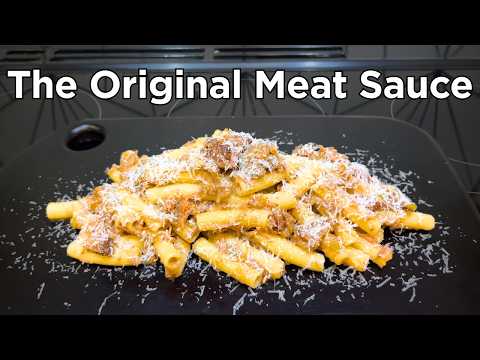 Pasta alla Genovese - The Original Italian Meat Sauce