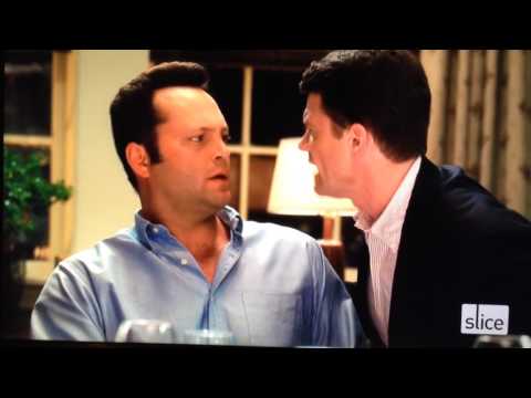 The Break up funny scene Garry on the kick drum