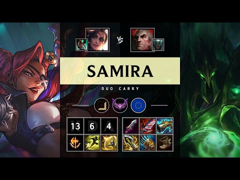 Samira ADC vs Swain - EUW Master Patch 25.05