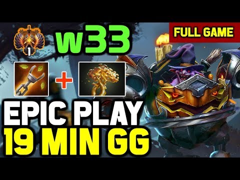 w33 200 IQ plays Timbersaw - NEW 10k MMR EPIC GAMEPLAY