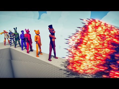 FIVE NIGHTS AT FREDDY'S GIANTS vs EVERY GOD - Totally Accurate Battle Simulator TABS