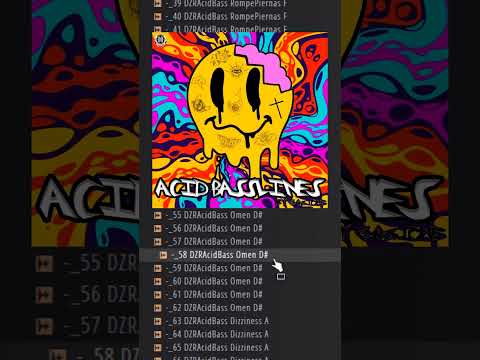 Acid Basslines Loop Sample Pack by Gosize [Breakbeat/Techno/Trance]