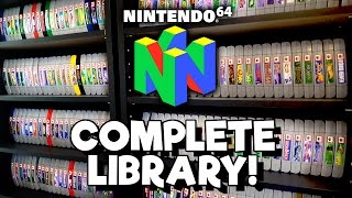 COMPLETE N64 Collection! Every game released in the US!