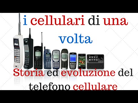 i cellulari di una volta ( Lo Sai) Come erano ?