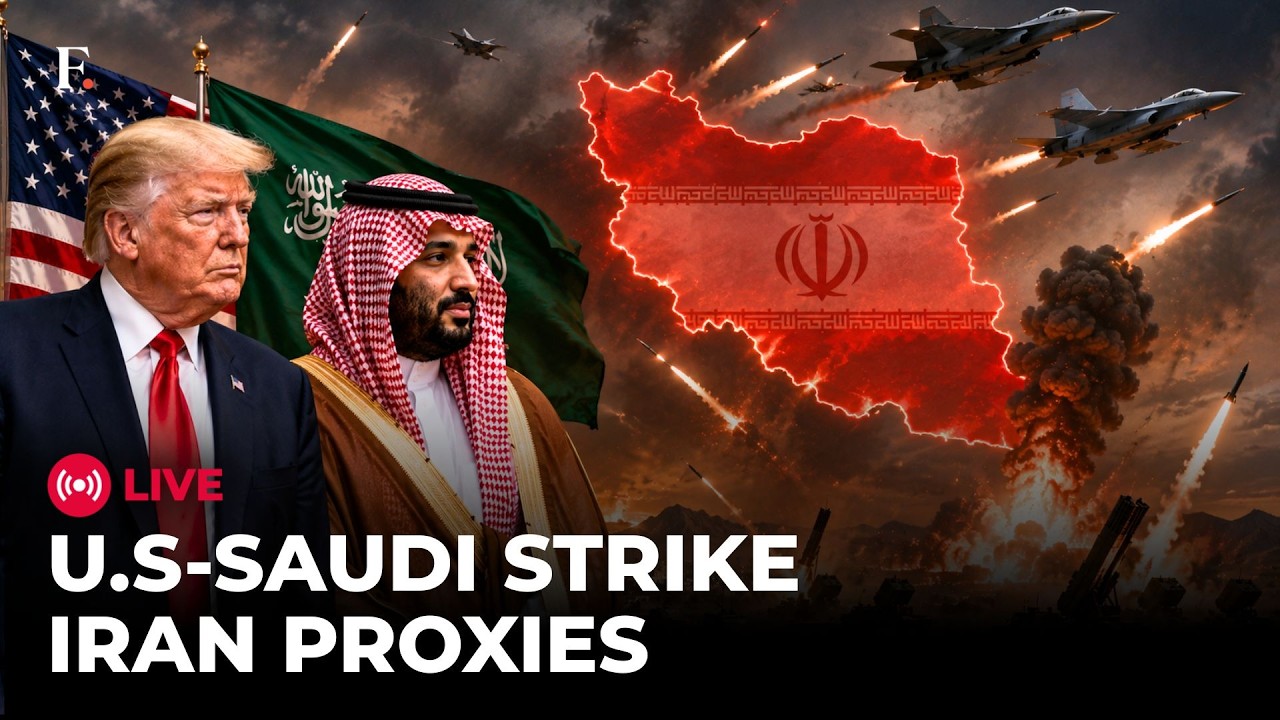 US IRAN WAR LIVE | US & Saudi Arabia Launch Joint Strikes on Iran-Backed Militias in Iraq