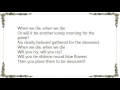 Jack Peñate - When We Die Lyrics