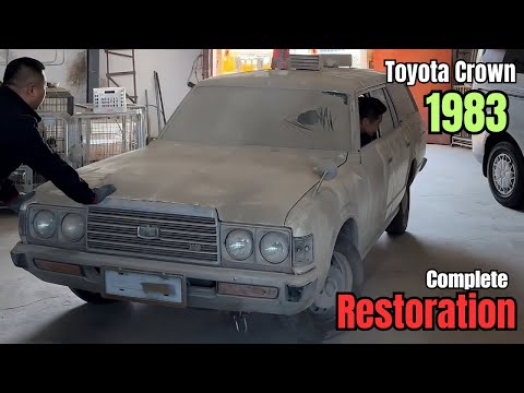 Full Rebuild of the 1983 Toyota Crown | You Won’t Believe This Crown’s Comeback After 40 Years!