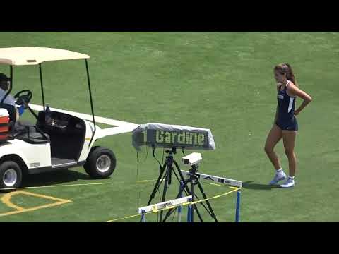 Girls 100 Meter Hurdles Heat 1 Prelim 2019 FHSAA 4A District 15