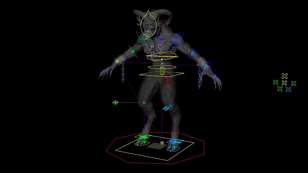 Demon Faun 3D Model