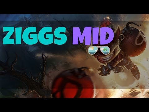 Ziggs vs Leblanc Mid League Of Legends S6 Ranked Gold V Gameplay
