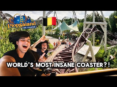 Is This the World's BEST Roller Coaster?! 🇧🇪 Ride to Happiness! Plopsaland De Panne Europe Tour 2024