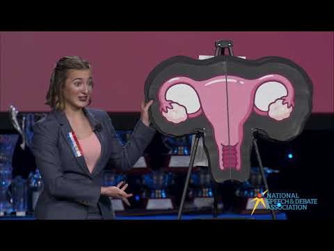 Nadia Franzen "Who You Callin' Hysterical?" - Informative Speaking - Nationals 2019