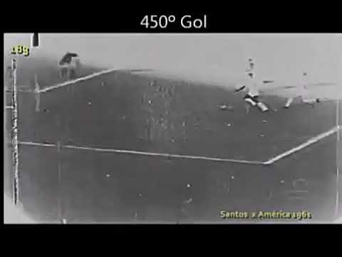 Pelé Edson (Santos) - 11/11/1961 - América 2x6 Santos - 1 gol