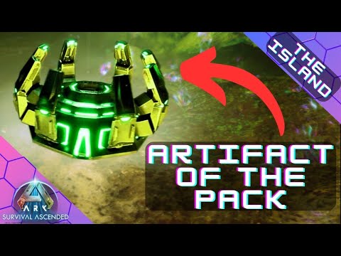 How To Get Artifact Of The Pack in 56 Seconds! Ark Ascended - The Island