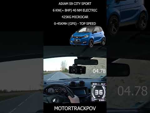 Thumbnail for MICROCAR AIXAM S9 ACCELERATION & TOP SPEED #microcar #shorts by Microcar