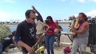 Sam Sankoh (the African Postman) & the Rockaway Kings..Live at Robb Field Skate Park,5/16/16