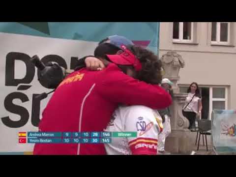 Andrea Marcos, campeona de Europa de tiro con arco