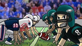 Roblox  NFL FOOTBALL: Patriots vs Eagles! (Roblox 
