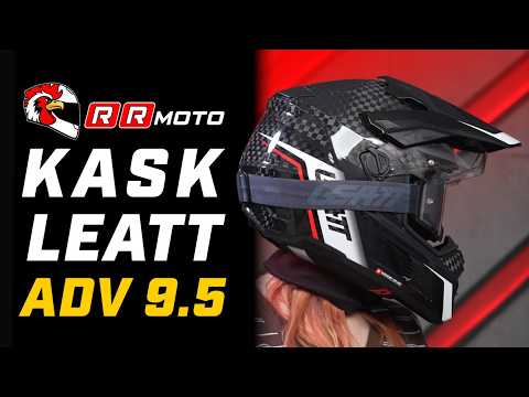 LEATT ADV 9.5 _ kask motocyklowy adventure z wizjerem fotochromatycznym