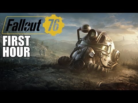 FALLOUT 76 FIRST HOUR - PC Ultra Settings - Lets Play Part 1