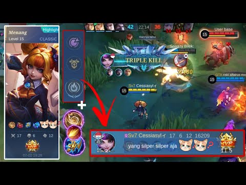 17Kills!! Perfect Build & Emblem lylia S29 | Gameplay Lylia Mobile Legends