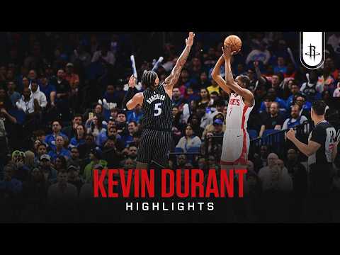Kevin Durant (40 points) Highlights vs. Orlando Magic
