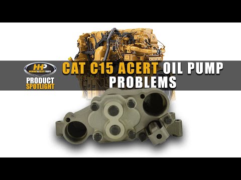 Diagnosing Caterpillar C15 Acert Oil Pump Problems. Check This Out!