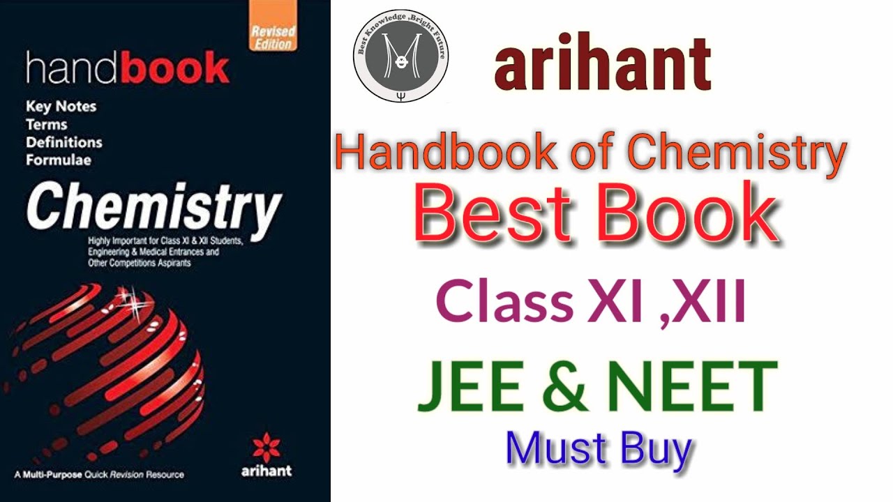 Arihant Handbook of Chemistry