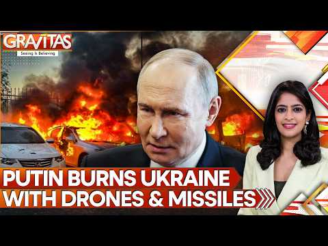 Trump Dumps Zelensky, Putin Burns Ukraine | Russia Unleashes 400 Drones & 29 Missiles | GRAVITAS