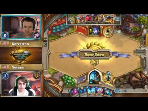 Korextron vs Nostam Hearthstone Americas Spring Preliminary 2016 (Day 1)